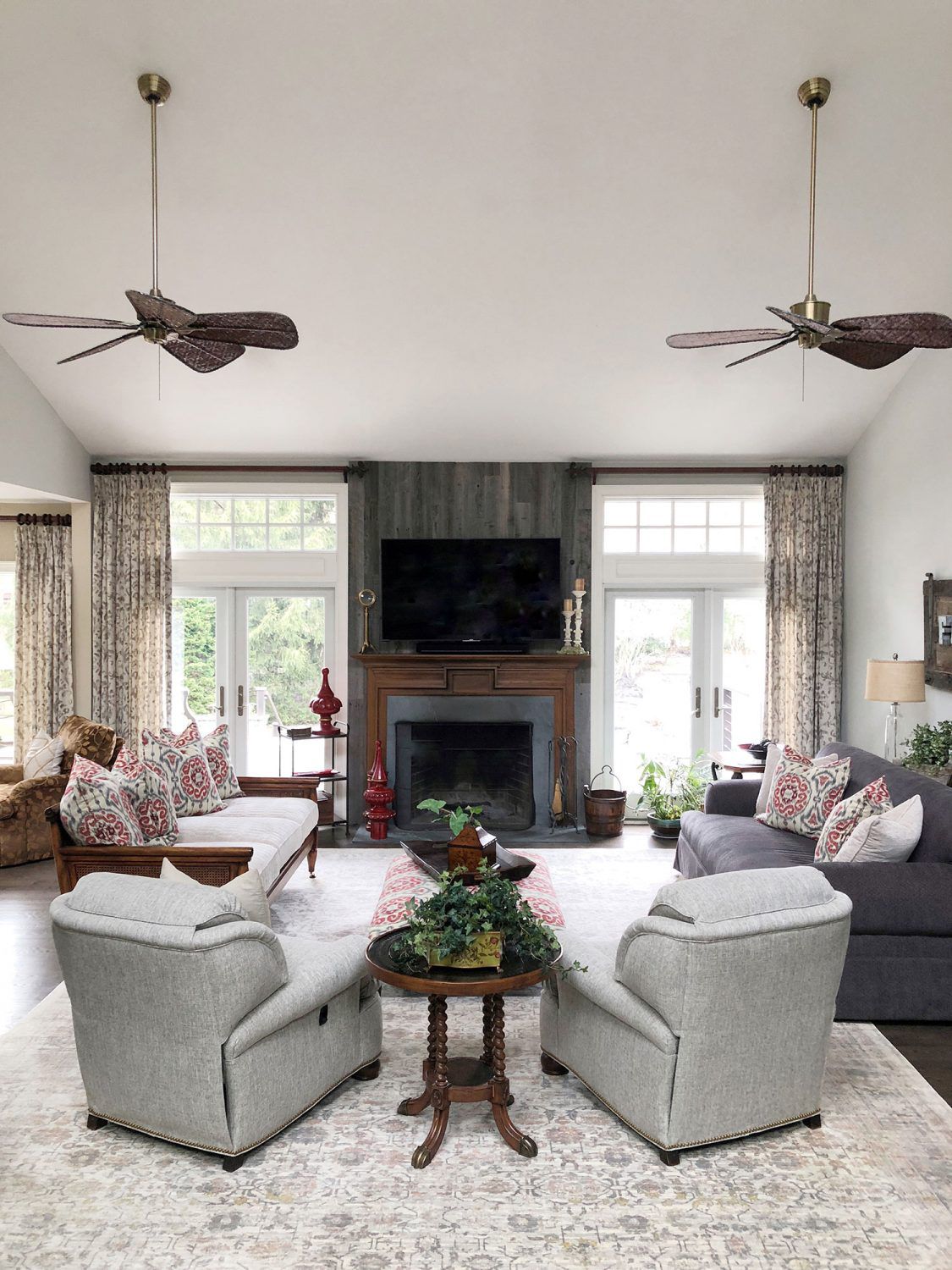Rumson New Jersey Living Room Interior Design 3