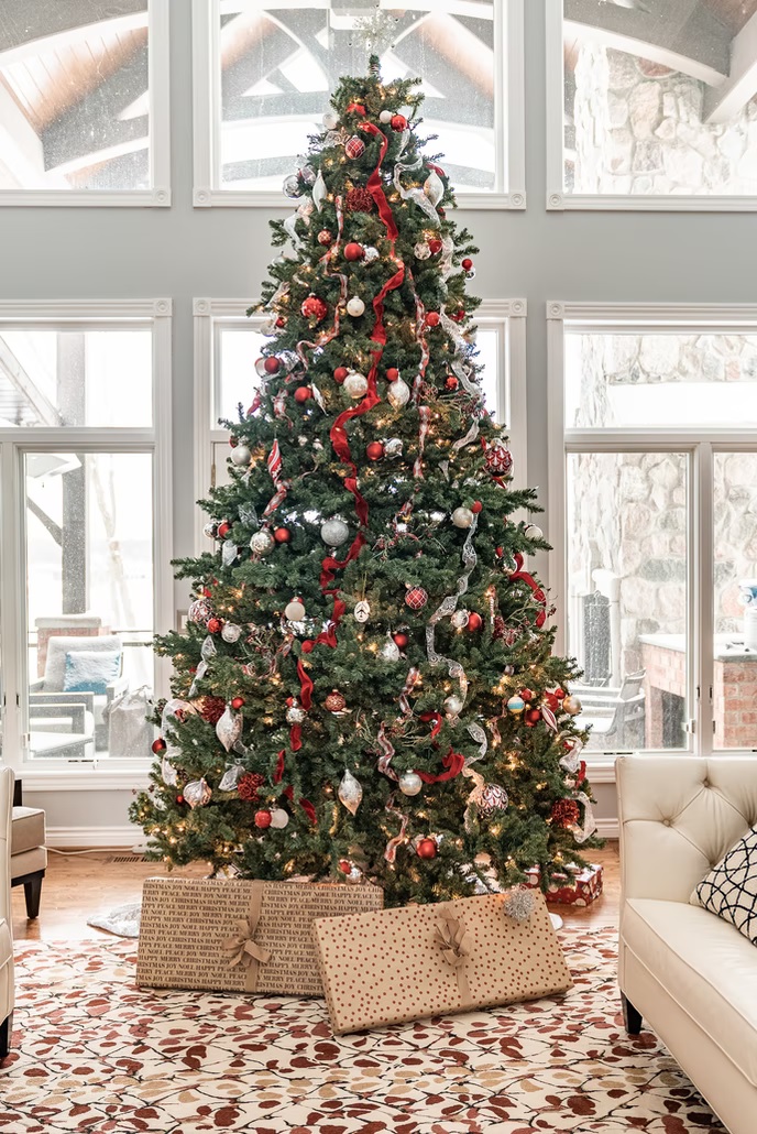 interior designer nj - christmas tree design