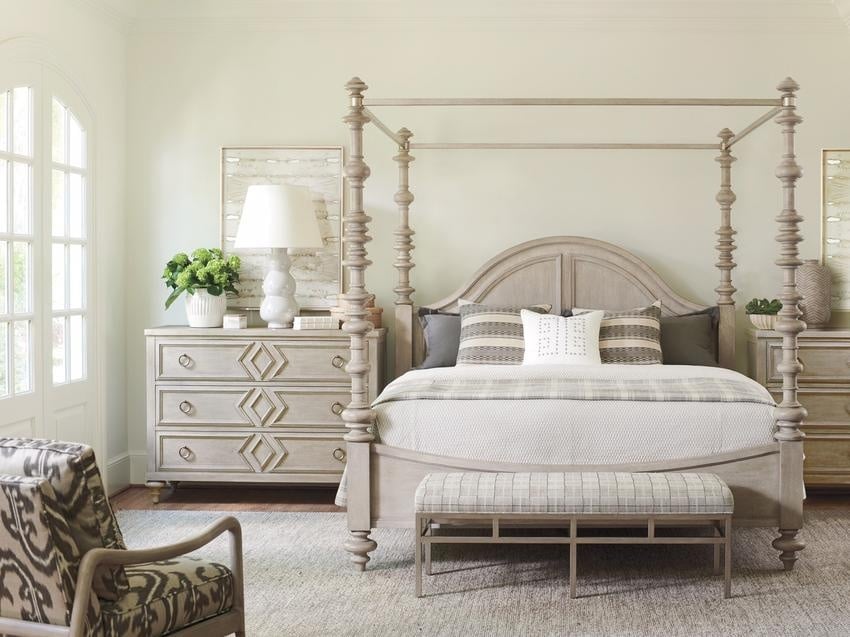 interior designer nj - romantic beds